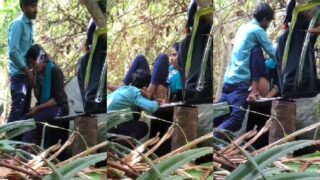 Mallu college lovers had sex in the jungle Mydesi net 