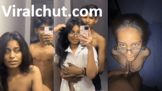 Indian Sex Video of college lovers fucking in oyo room